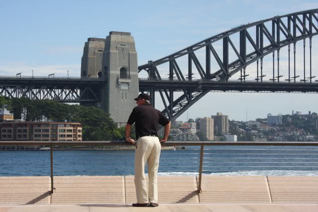 Checking out the scenery